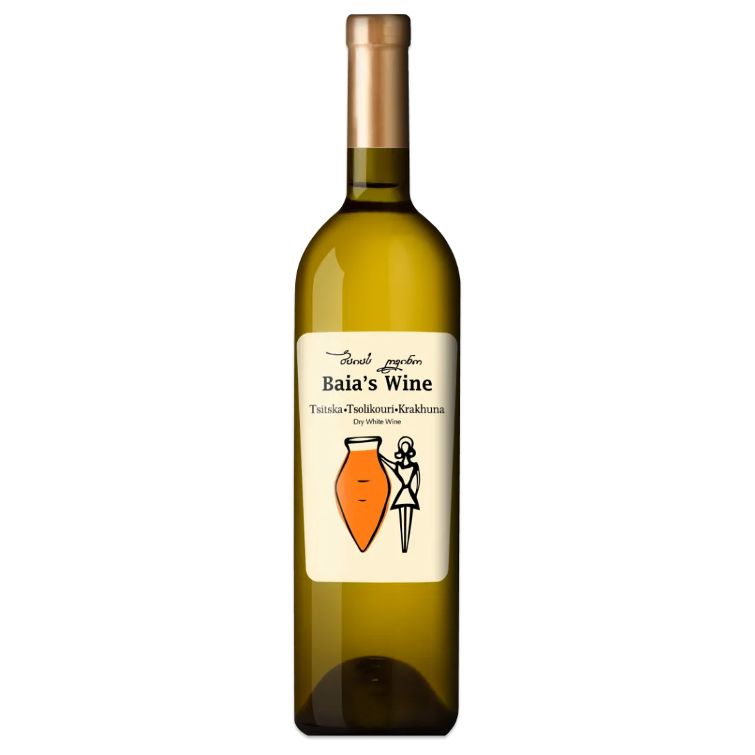 Baia’s Tsitska, Tsolikauri, Krakhuna 2022 Qvevri - Georgian Orange wine