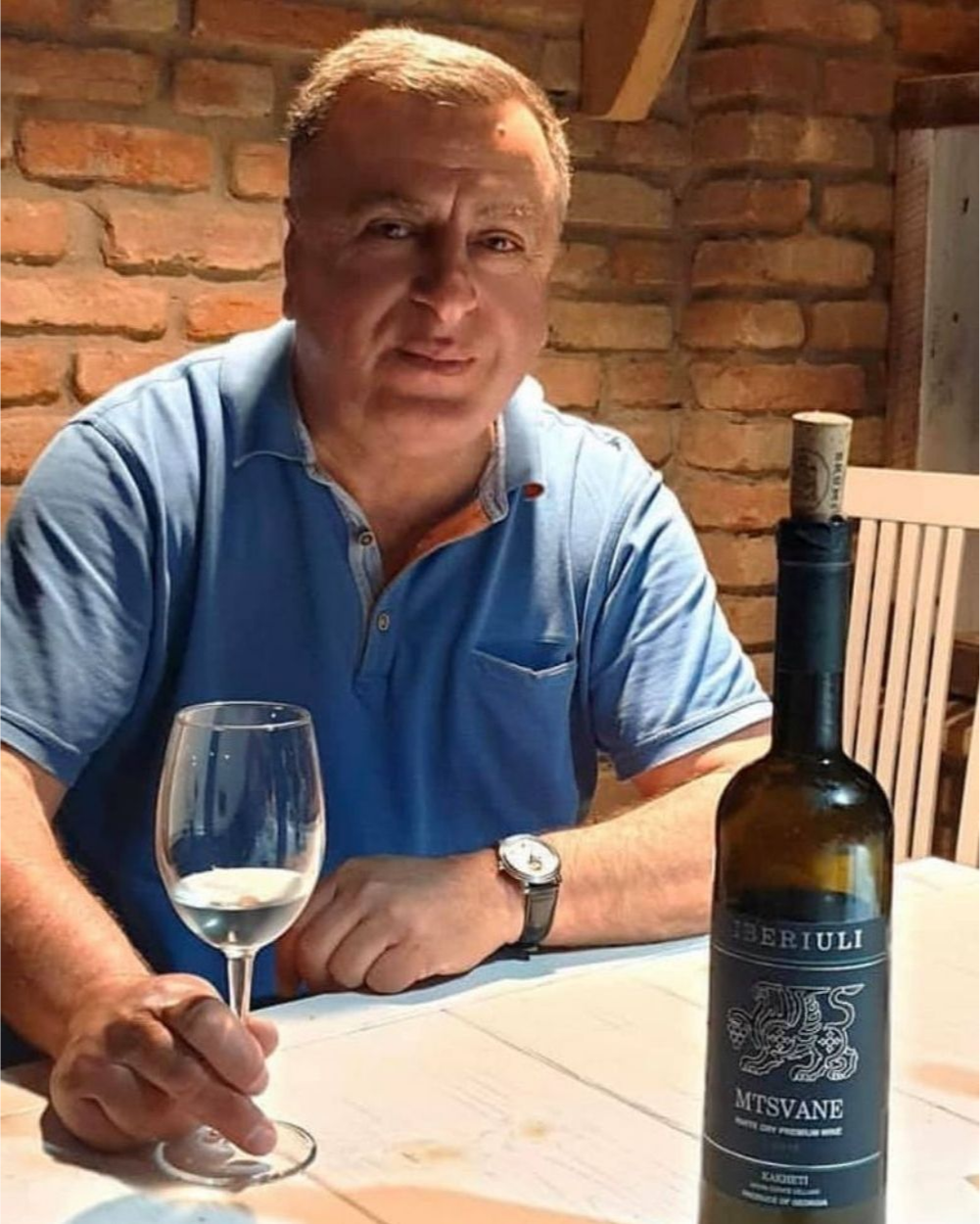 Akaki Tsopurashvili CEO of Shumi Winery