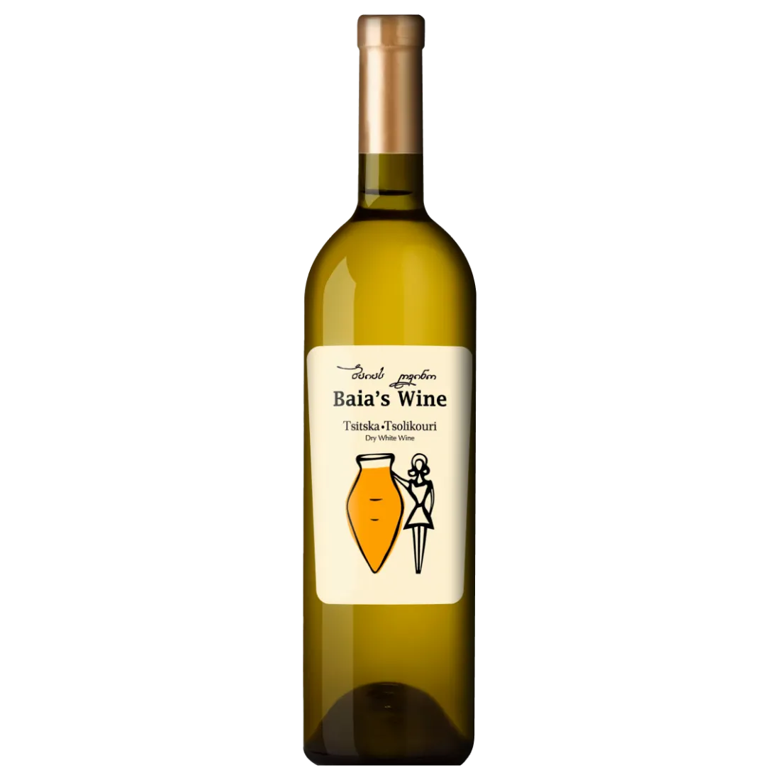 Baia’s Tsitska, Tsolikauri 2022 Qvevri - Georgian Orange wine