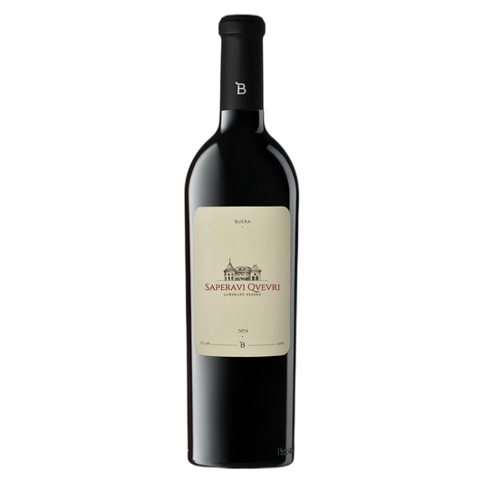 Château Buera Saperavi Qvevri red wine bottle