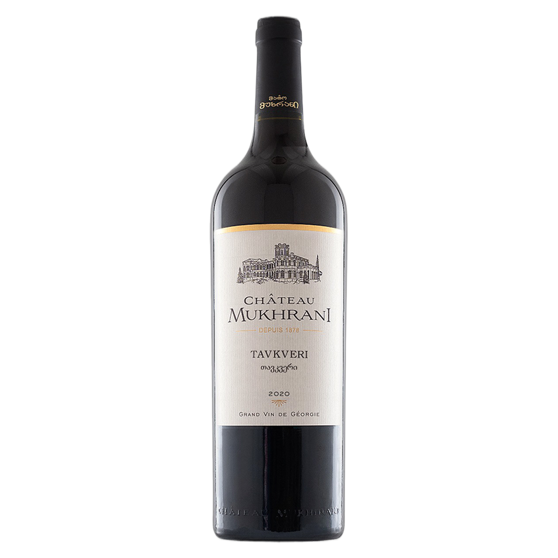 Château Mukhrani Tavkveri bottle