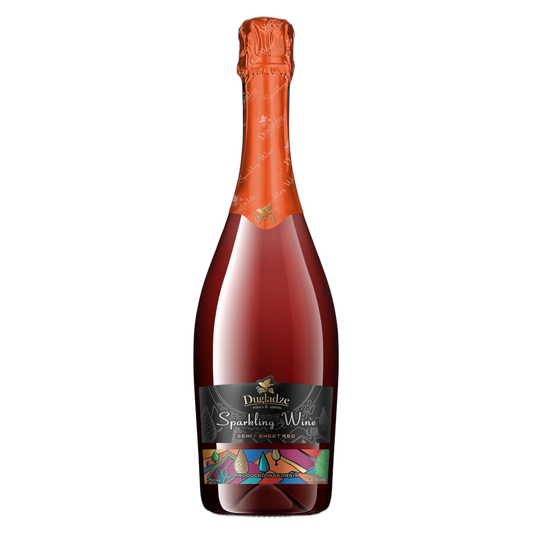 Dugladze Sparkling Wine Semi-sweet Red