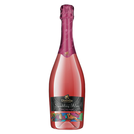 Dugladze Sparkling Wine Semi-dry Rosé
