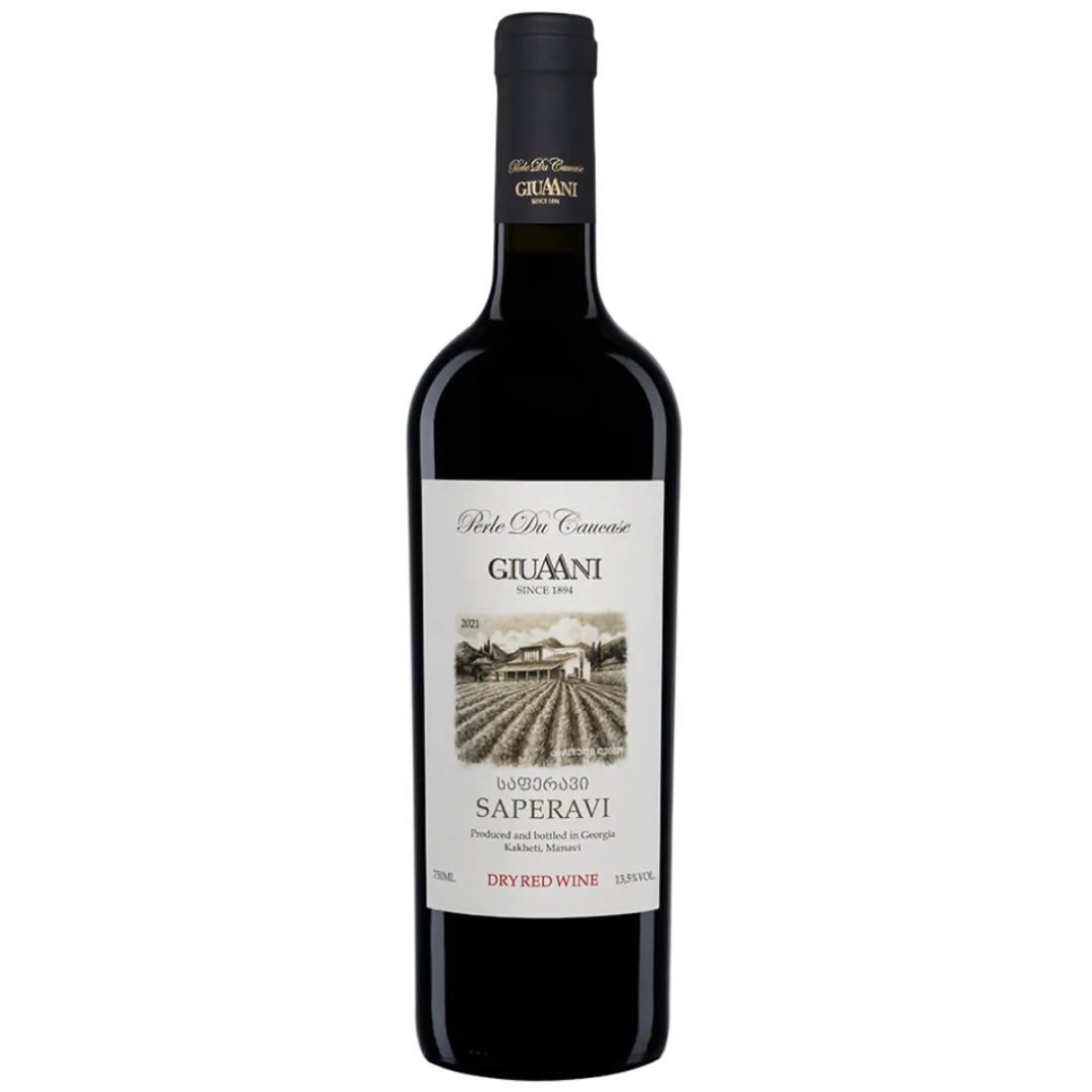 Giuaani Saperavi - Dry Georgian Red wine