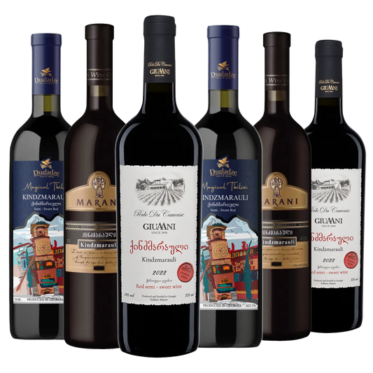 Kindzmarauli Mixed case - Marani, Giuaani, Dugladze Magical Tbilisi