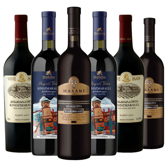 Kindzmarauli Mixed case - Marani, Wineman, Dugladze Magical Tbilisi