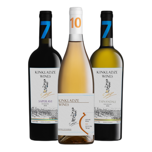 Kinkladze Wines Tasting Set of 3 bottles
