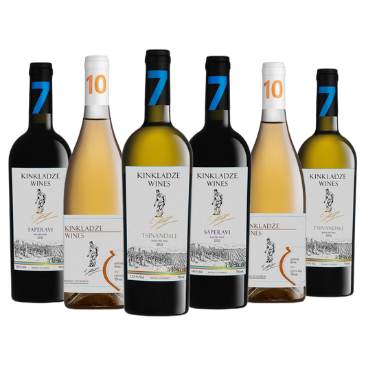 Kinkladze Wines Mixed Case of 6 bottles