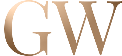 GW Georgian Wines logo gold