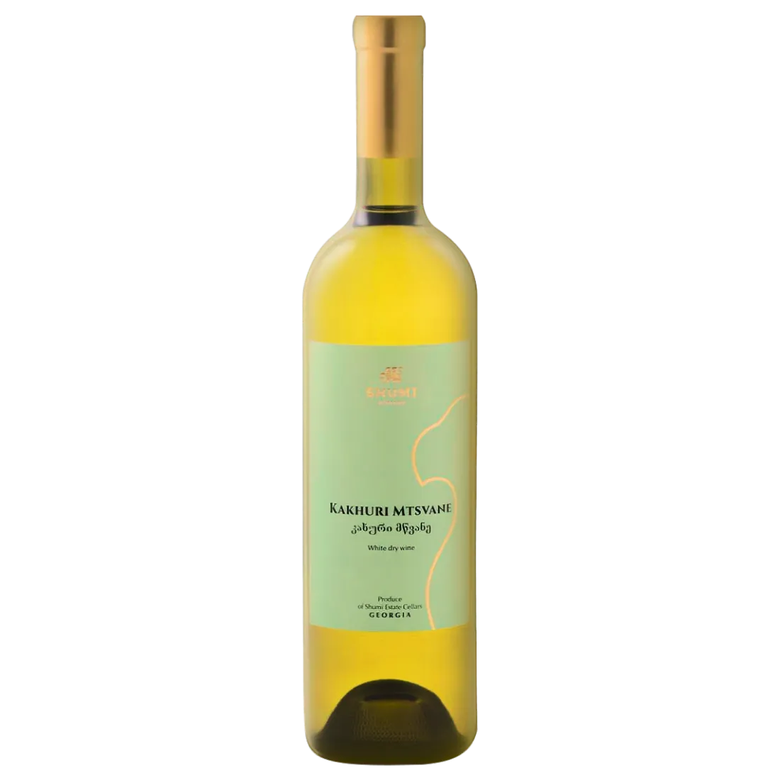 Shumi Kakhuri Mtsvane - Georgian Dry White wine